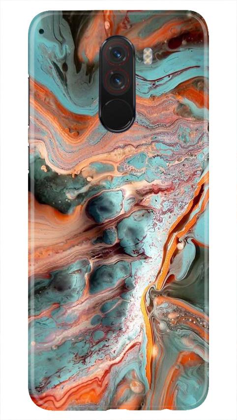 Marble Texture Mobile Back Case for Poco F1 (Design - 309) Marble Texture Mobile Back Case for Poco F1 (Design - 309)