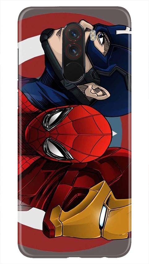 Superhero Mobile Back Case for Poco F1 (Design - 311) Superhero Mobile Back Case for Poco F1 (Design - 311)