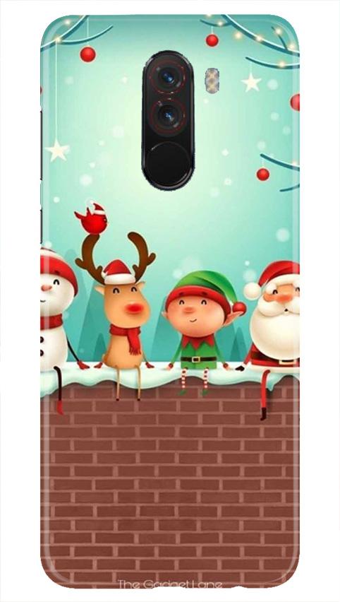 Santa Claus Mobile Back Case for Poco F1 (Design - 334) Santa Claus Mobile Back Case for Poco F1 (Design - 334)