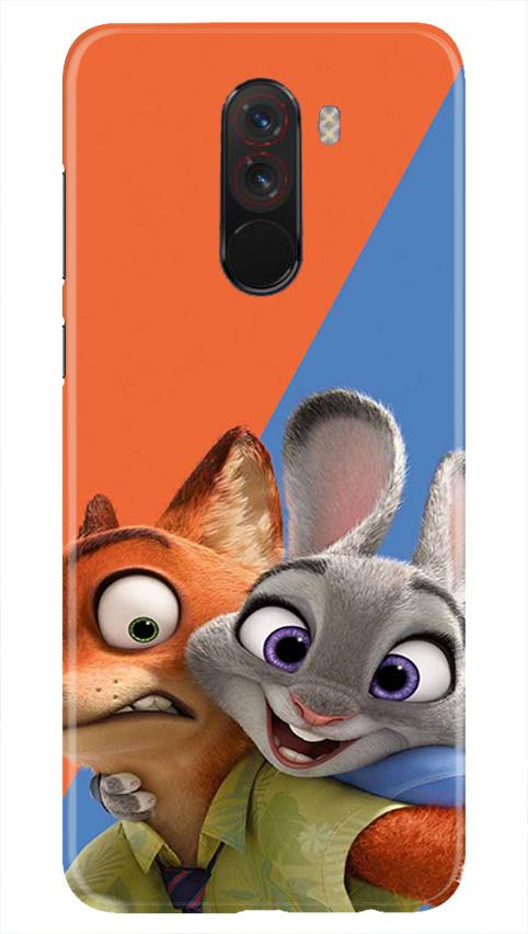 Cartoon Mobile Back Case for Poco F1 (Design - 346) Cartoon Mobile Back Case for Poco F1 (Design - 346)