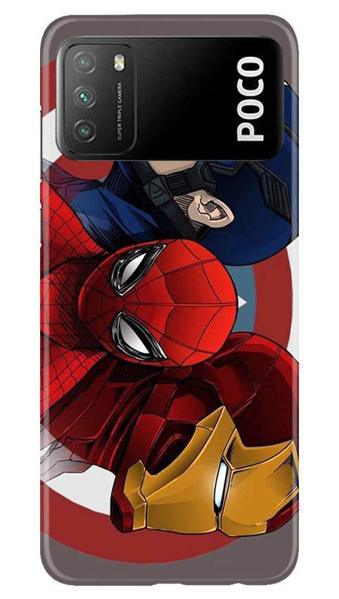 Superhero Mobile Back Case for Xiaomi Poco M3 (Design - 311) Superhero Mobile Back Case for Xiaomi Poco M3 (Design - 311)