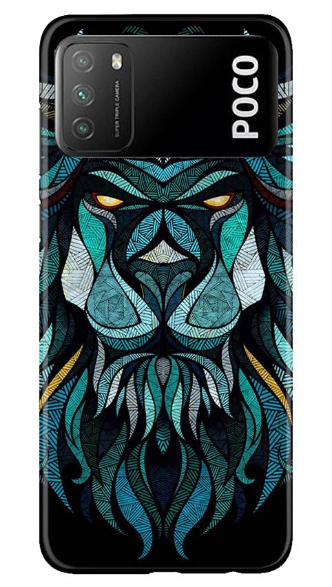 Lion Mobile Back Case for Xiaomi Poco M3 (Design - 314) Lion Mobile Back Case for Xiaomi Poco M3 (Design - 314)