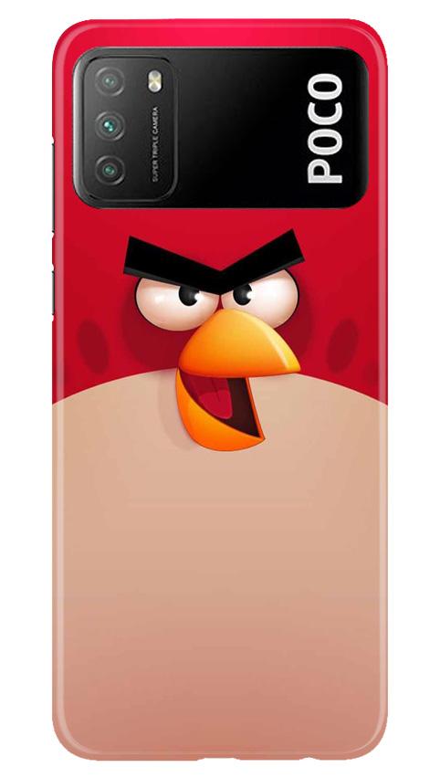 Angry Bird Red Mobile Back Case for Xiaomi Poco M3 (Design - 325) Angry Bird Red Mobile Back Case for Xiaomi Poco M3 (Design - 325)