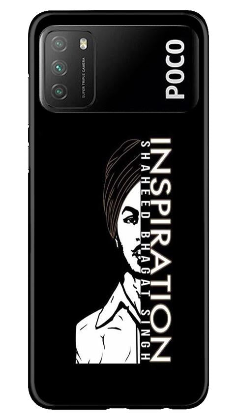 Bhagat Singh Mobile Back Case for Xiaomi Poco M3 (Design - 329) Bhagat Singh Mobile Back Case for Xiaomi Poco M3 (Design - 329)