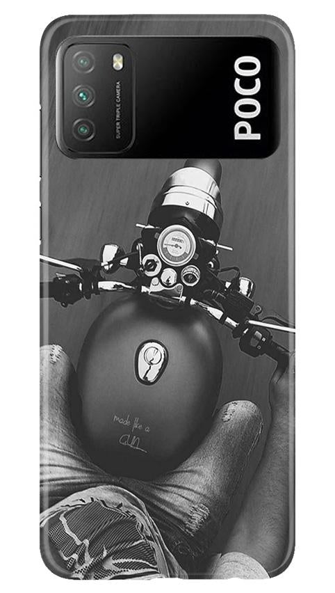 Royal Enfield Mobile Back Case for Xiaomi Poco M3 (Design - 382) Royal Enfield Mobile Back Case for Xiaomi Poco M3 (Design - 382)