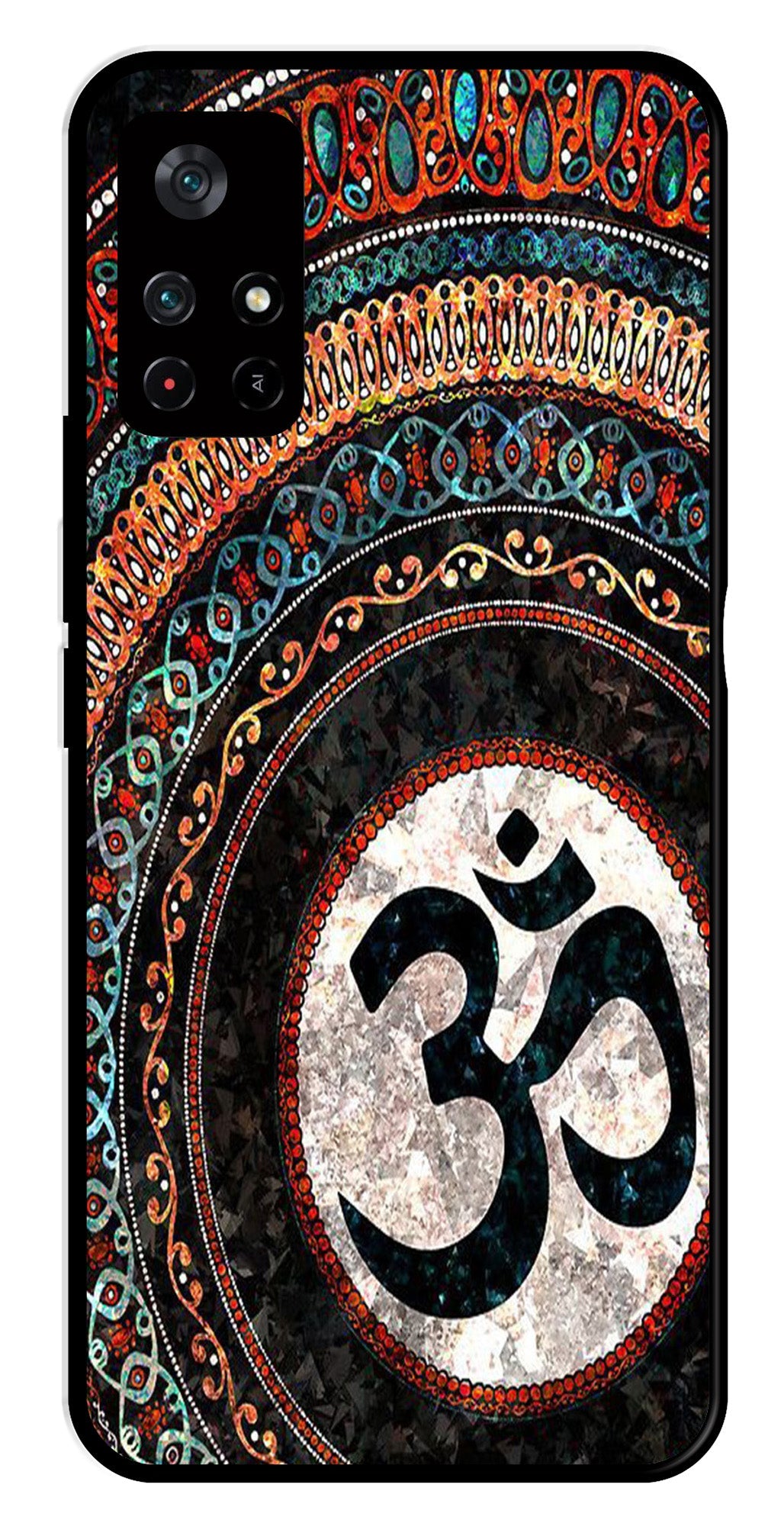 Oum Design Metal Mobile Case for Poco M4 Pro 5G Oum Design Metal Mobile Case for Poco M4 Pro 5G (Design No -15)