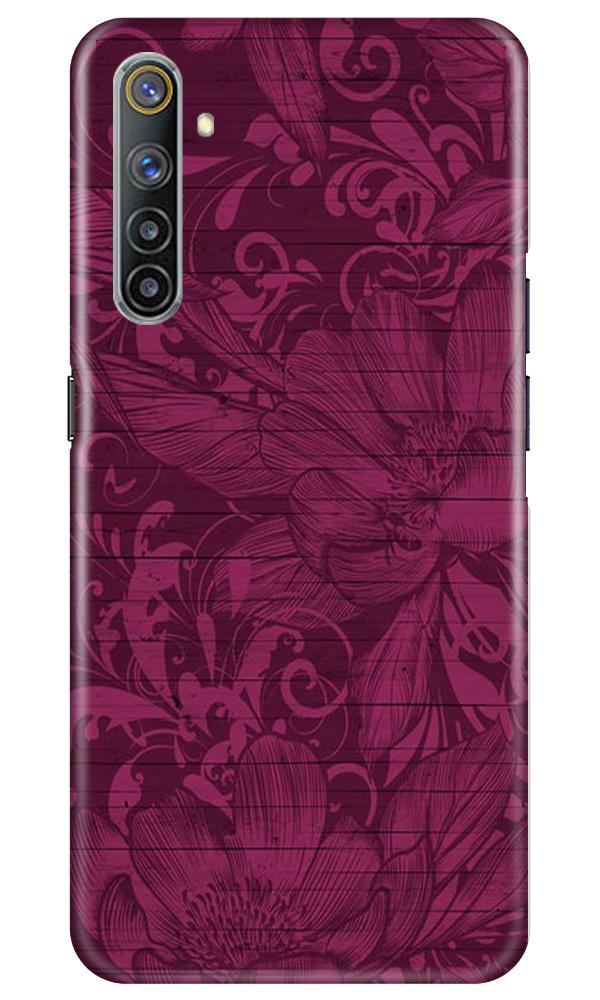 Purple Backround Mobile Back Case for Realme 6 (Design - 22) Purple Backround Case for Realme 6