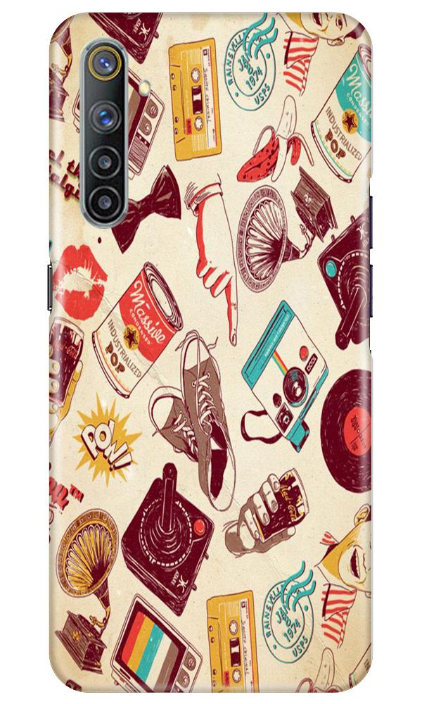 Vintage Mobile Back Case for Realme 6 (Design - 35) Vintage Case for Realme 6