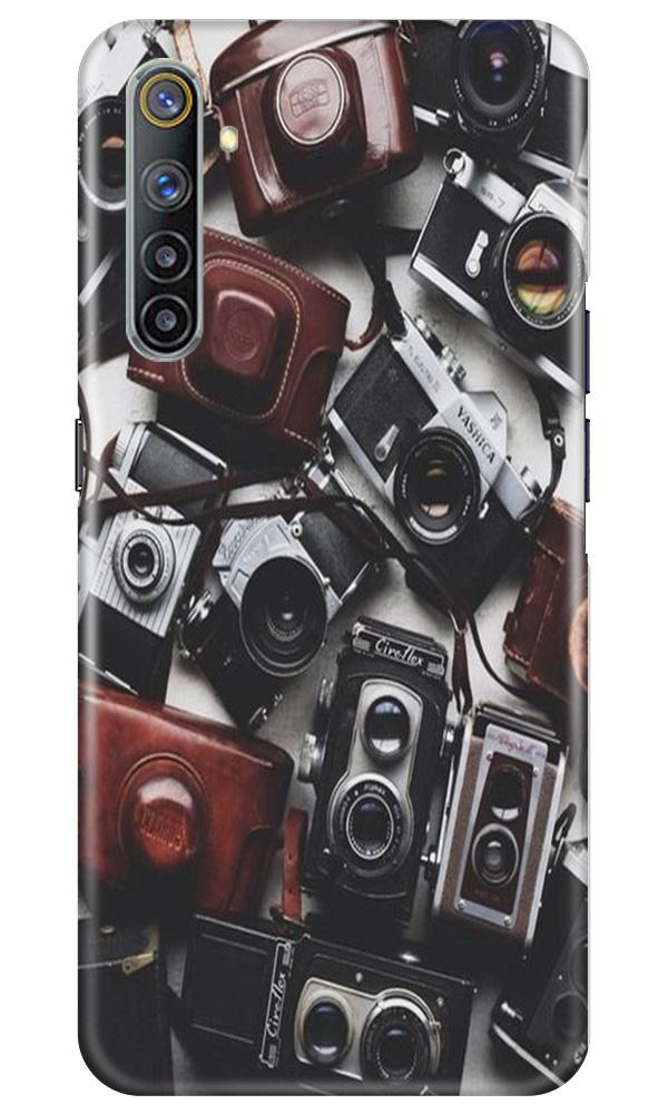 Cameras Mobile Back Case for Realme 6 (Design - 57) Cameras Case for Realme 6