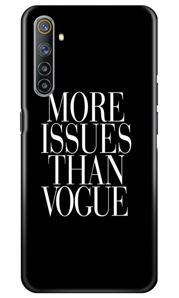 More Issues than Vague Mobile Back Case for Realme 6 (Design - 74) More Issues than Vague Case for Realme 6