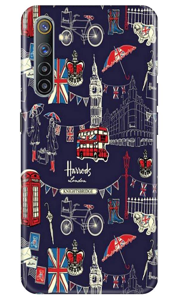 Love London Mobile Back Case for Realme 6 (Design - 75) Love London Case for Realme 6