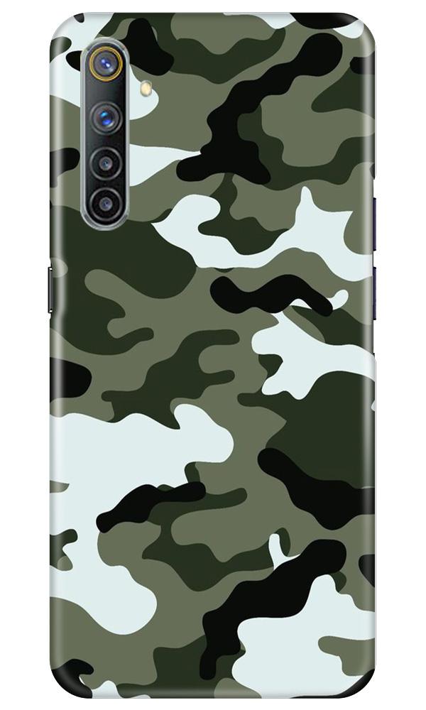 Army Camouflage Mobile Back Case for Realme 6 (Design - 108) Army Camouflage Case for Realme 6 (Design - 108)