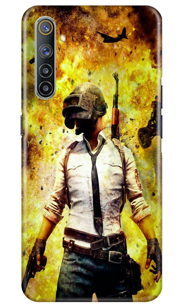 Pubg Mobile Back Case for Realme 6 (Design - 180) Pubg Case for Realme 6 (Design - 180)