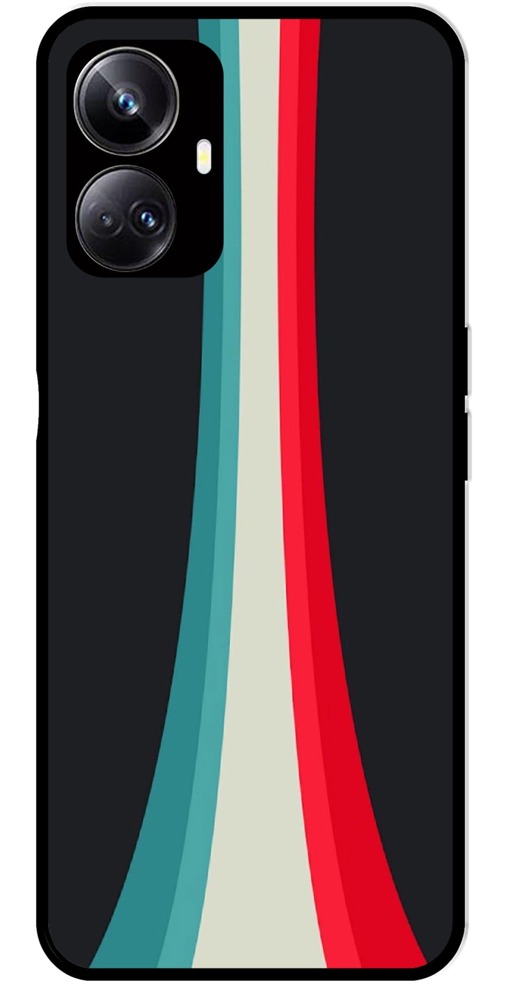 Modern Art Colorful Metal Mobile Case for Realme 10 Pro Plus 5G Modern Art Colorful Metal Mobile Case for Realme 10 Pro Plus 5G (Design No -48)