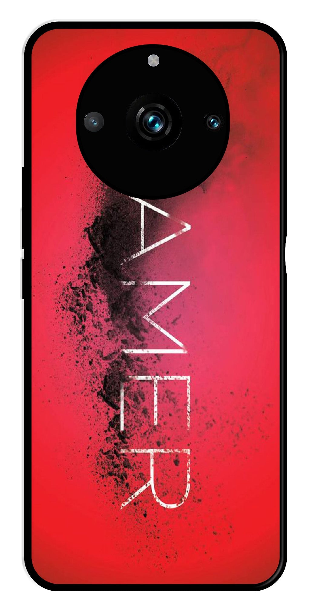 Gamer Pattern Metal Mobile Case for Realme 11 Pro Plus 5G Gamer Pattern Metal Mobile Case for Realme 11 Pro Plus 5G (Design No -41)