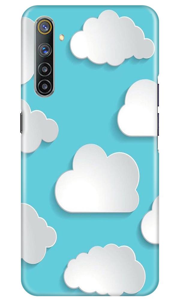 Clouds Mobile Back Case for Realme 6 (Design - 210) Clouds Case for Realme 6 (Design No. 210)