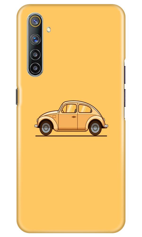 Vintage Car Mobile Back Case for Realme 6 (Design - 262) Vintage Car Case for Realme 6 (Design No. 262)