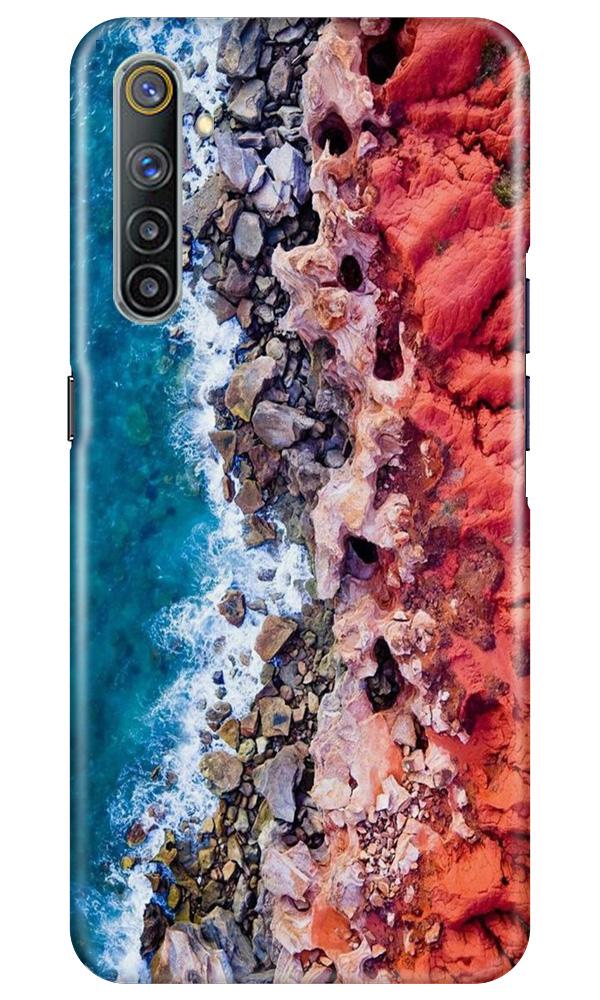 Sea Shore Mobile Back Case for Realme 6 (Design - 273) Sea Shore Case for Realme 6 (Design No. 273)