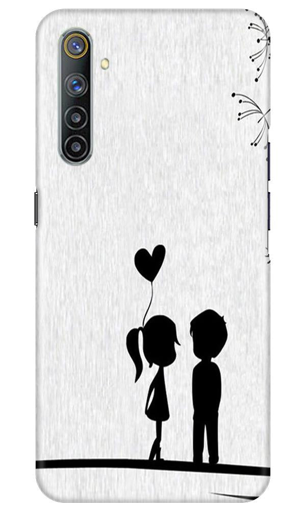 Cute Kid Couple Mobile Back Case for Realme 6 (Design - 283) Cute Kid Couple Case for Realme 6 (Design No. 283)