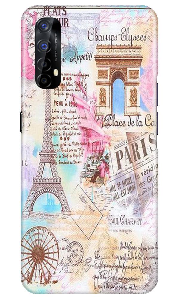 Paris Eiftel Tower Mobile Back Case for Realme 7 (Design - 54) Paris Eiftel Tower Case for Realme 7