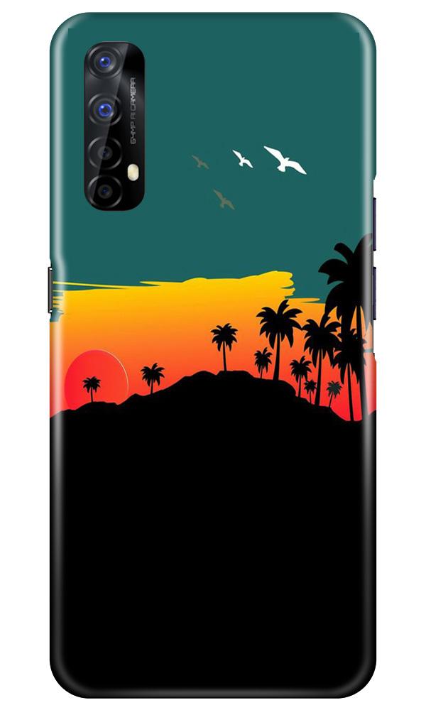 Sky Trees Mobile Back Case for Realme 7 (Design - 191) Sky Trees Case for Realme 7 (Design - 191)