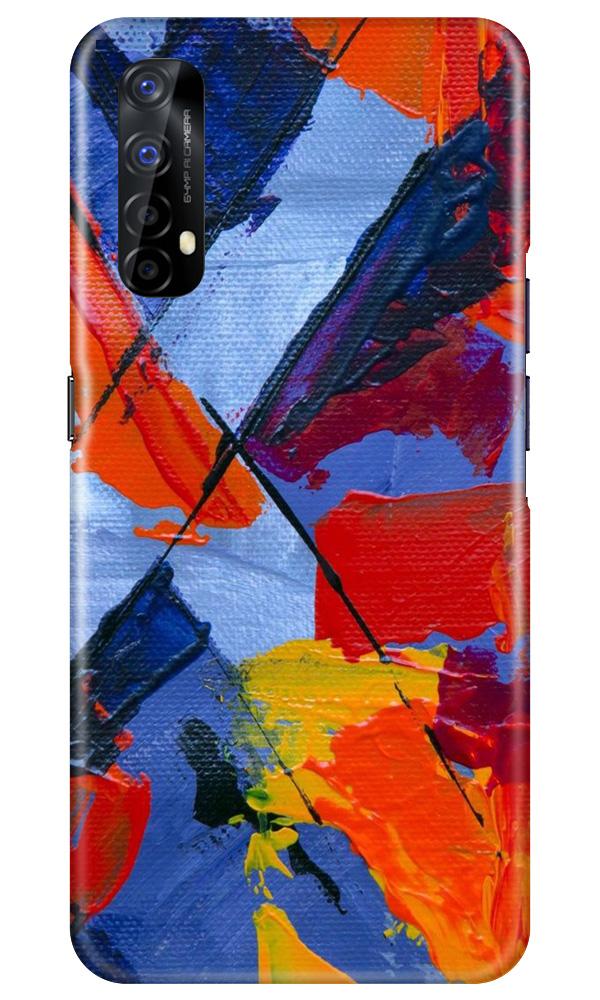 Modern Art Mobile Back Case for Realme 7 (Design - 240) Modern Art Case for Realme 7 (Design No. 240)