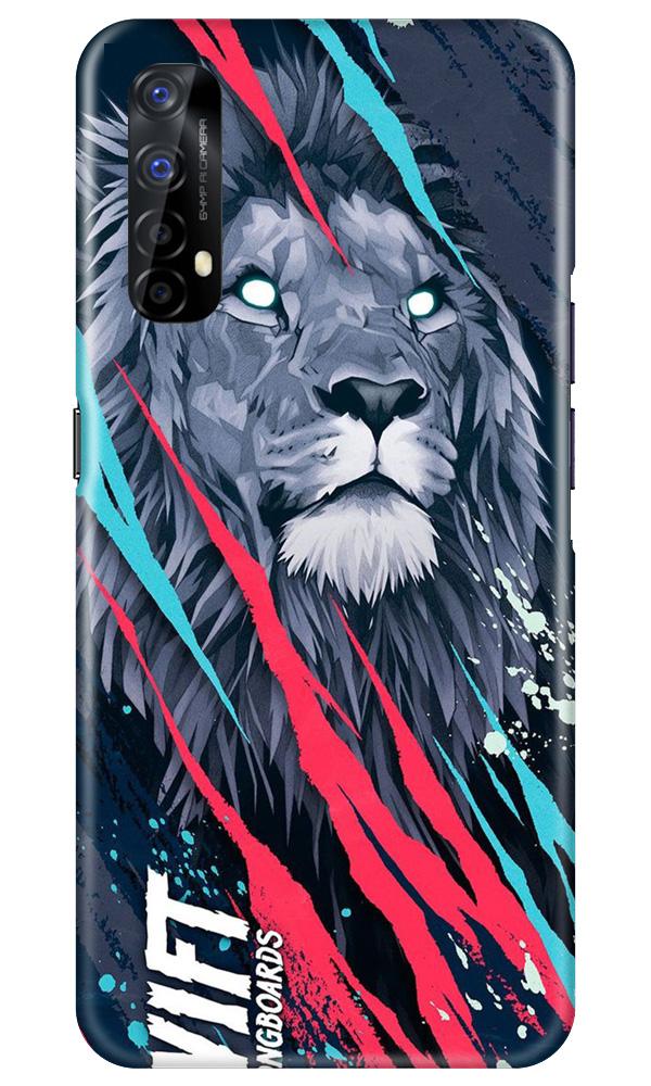 Lion Mobile Back Case for Realme 7 (Design - 278) Lion Case for Realme 7 (Design No. 278)