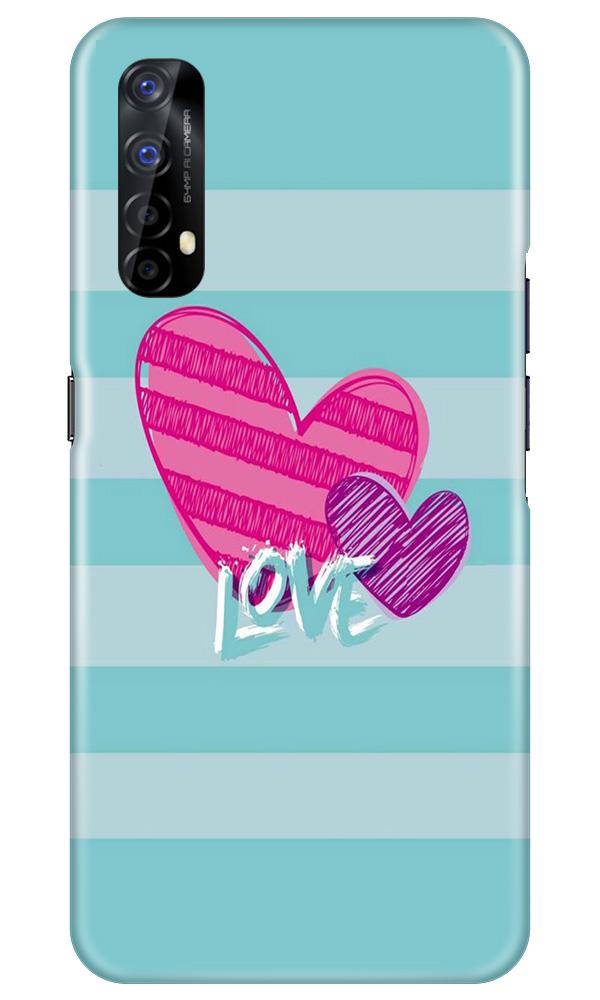Love Mobile Back Case for Realme 7 (Design - 299) Love Case for Realme 7 (Design No. 299)