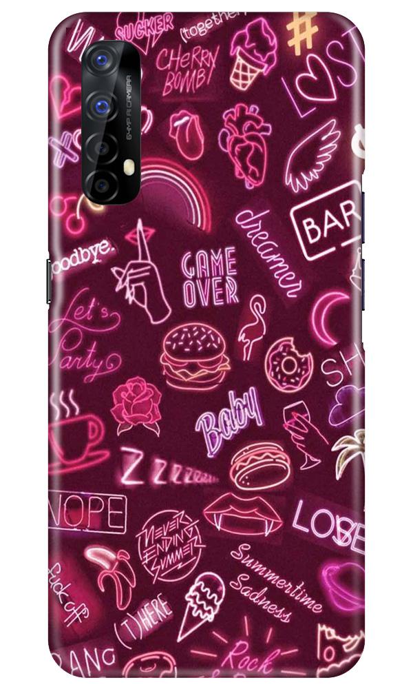 Party Theme Mobile Back Case for Realme (Design 392)