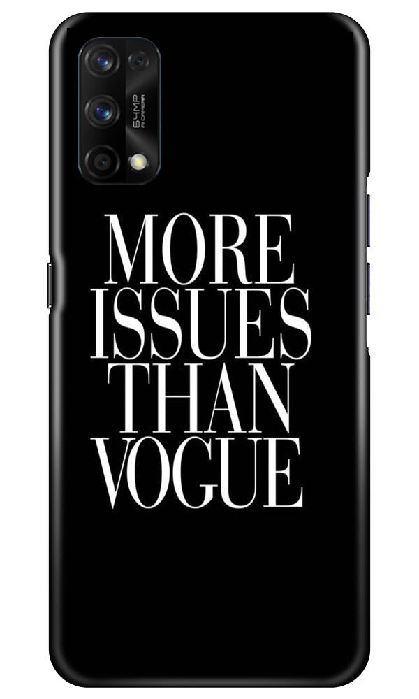 More Issues than Vague Mobile Back Case for Realme 7 Pro (Design - 74) More Issues than Vague Case for Realme 7 Pro