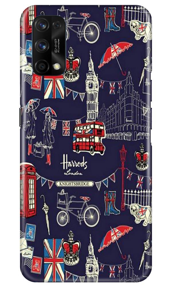 Love London Mobile Back Case for Realme 7 Pro (Design - 75) Love London Case for Realme 7 Pro