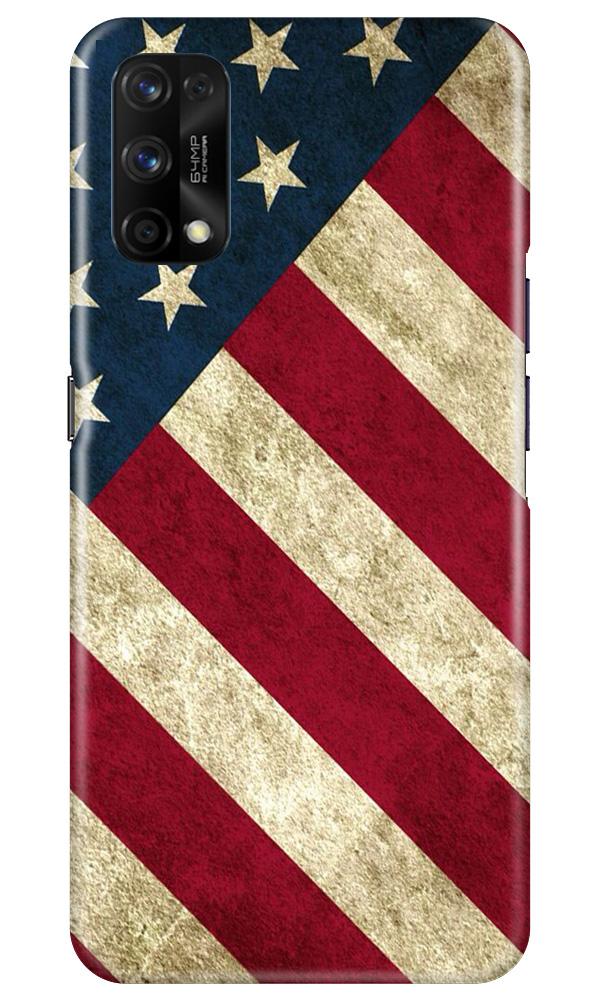 America Mobile Back Case for Realme 7 Pro (Design - 79) America Case for Realme 7 Pro