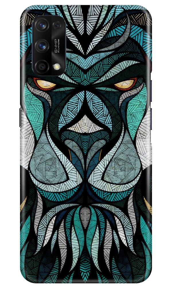Lion Mobile Back Case for Realme 7 Pro (Design - 97) Lion Case for Realme 7 Pro
