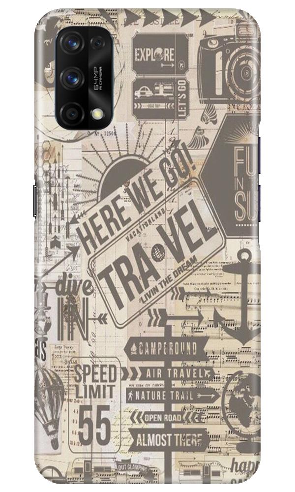 Travel Mobile Back Case for Realme 7 Pro (Design - 104) Travel Case for Realme 7 Pro (Design - 104)
