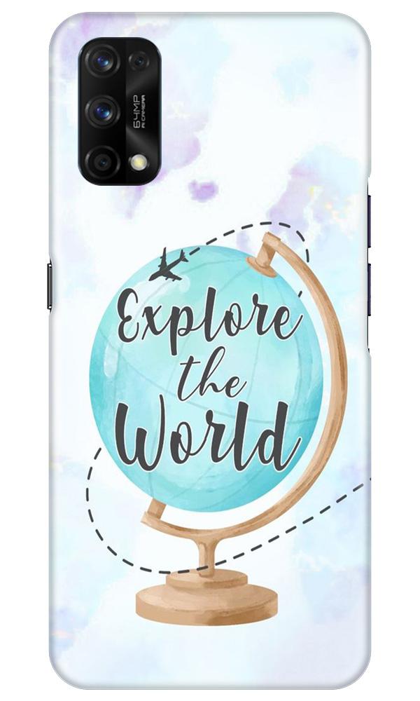 Explore the World Mobile Back Case for Realme 7 Pro (Design - 207) Explore the World Case for Realme 7 Pro (Design No. 207)