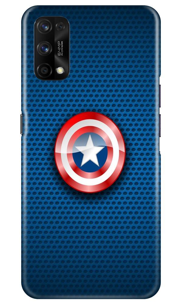 Captain America Shield Mobile Back Case for Realme 7 Pro (Design - 253) Captain America Shield Case for Realme 7 Pro (Design No. 253)