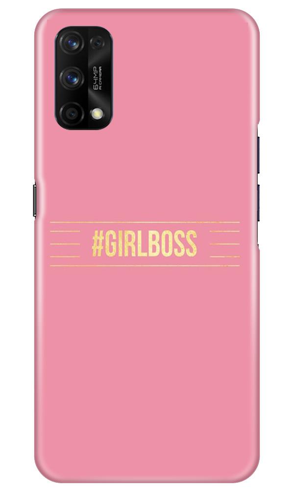 Girl Boss Pink Mobile Back Case for Realme 7 Pro (Design - 263) Girl Boss Pink Case for Realme 7 Pro (Design No. 263)