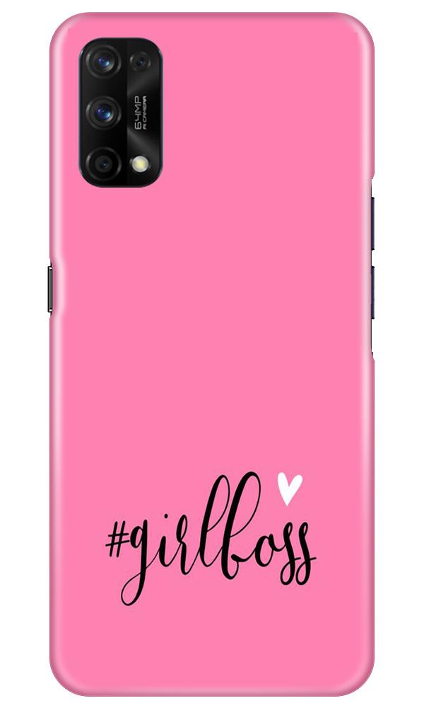 Girl Boss Pink Mobile Back Case for Realme 7 Pro (Design - 269) Girl Boss Pink Case for Realme 7 Pro (Design No. 269)