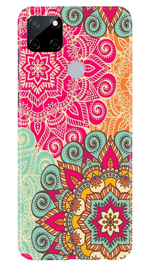 Rangoli art Mobile Back Case for Realme Narzo 30a (Design - 6) Rangoli art Case for Realme Narzo 30a