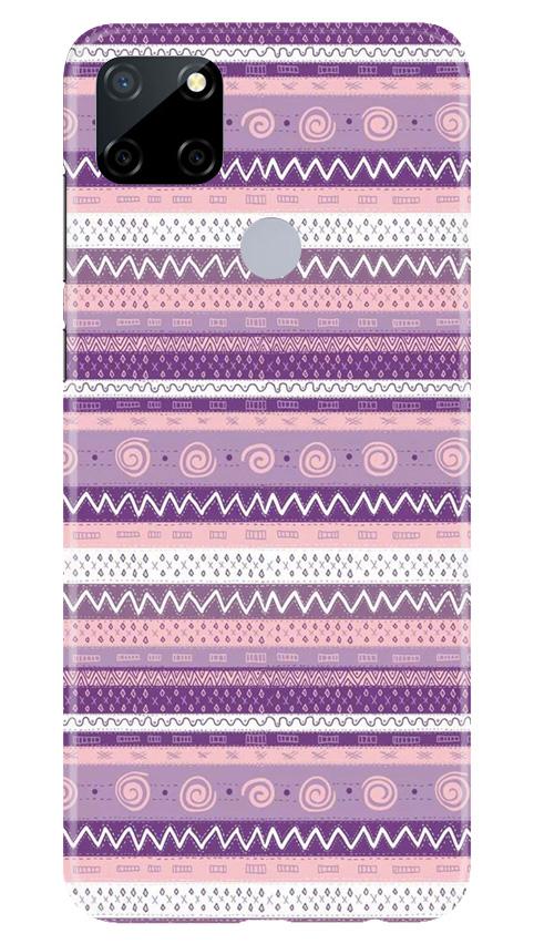 Zigzag line pattern3 Mobile Back Case for Realme Narzo 30a (Design - 11) Zigzag line pattern3 Case for Realme Narzo 30a