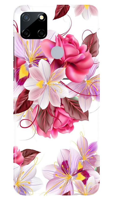 Beautiful flowers Mobile Back Case for Realme Narzo 30a (Design - 23) Beautiful flowers Case for Realme Narzo 30a