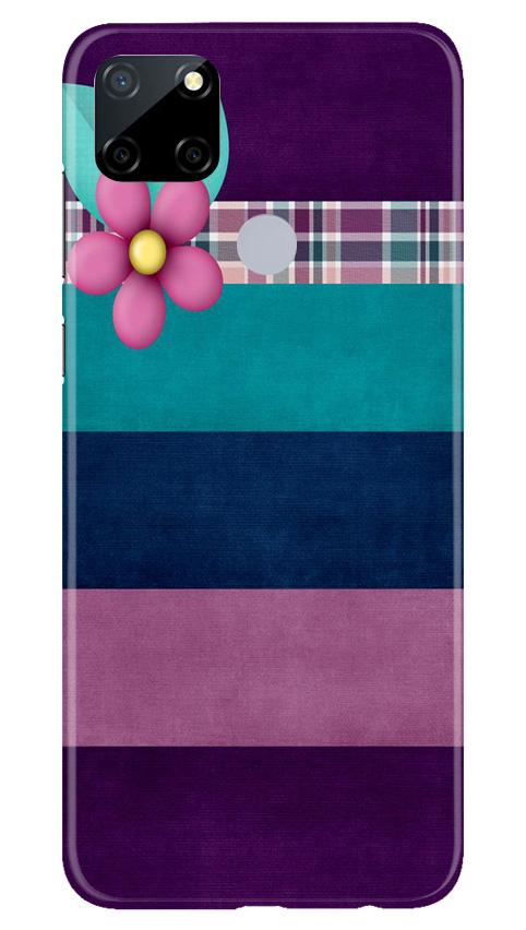 Purple Blue Mobile Back Case for Realme Narzo 30a (Design - 37) Purple Blue Case for Realme Narzo 30a
