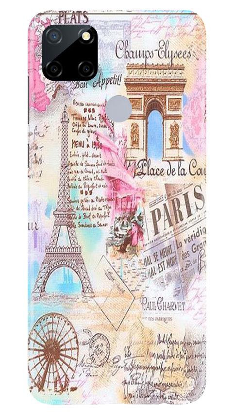 Paris Eiftel Tower Mobile Back Case for Realme Narzo 30a (Design - 54) Paris Eiftel Tower Case for Realme Narzo 30a