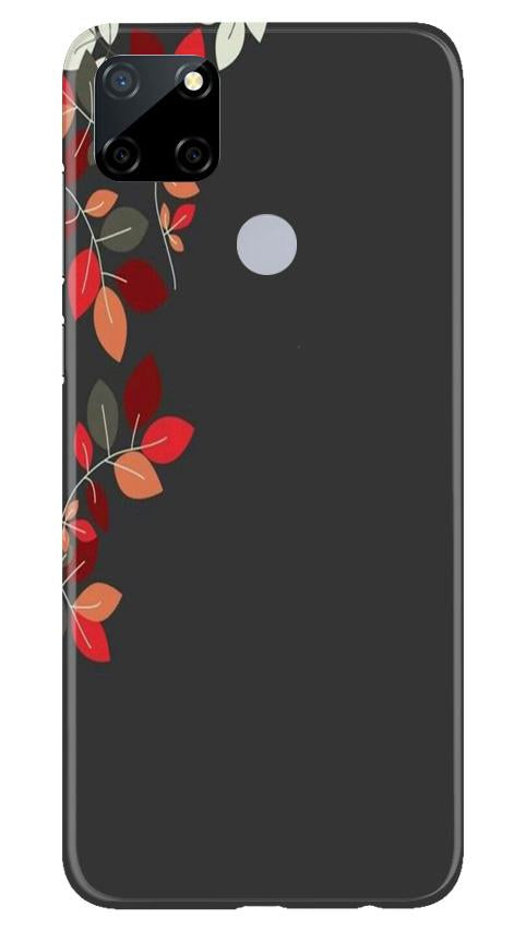Grey Background Mobile Back Case for Realme Narzo 30a (Design - 71) Grey Background Case for Realme Narzo 30a