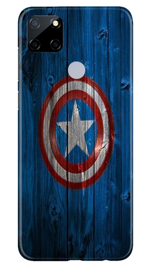 Captain America Superhero Mobile Back Case for Realme Narzo 30a (Design - 118) Captain America Superhero Case for Realme Narzo 30a (Design - 118)