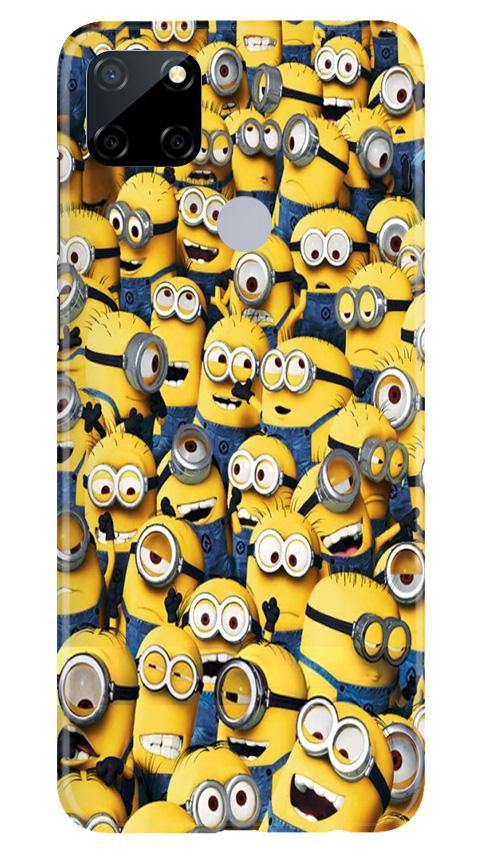Minions Mobile Back Case for Realme Narzo 30a (Design - 126) Minions Case for Realme Narzo 30a (Design - 126)