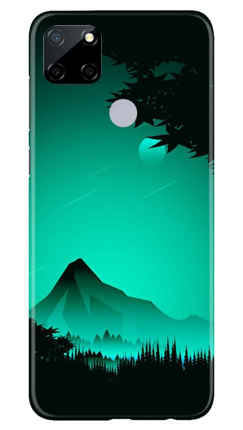 Moon Mountain Mobile Back Case for Realme Narzo 30a (Design - 204) Moon Mountain Case for Realme Narzo 30a (Design - 204)