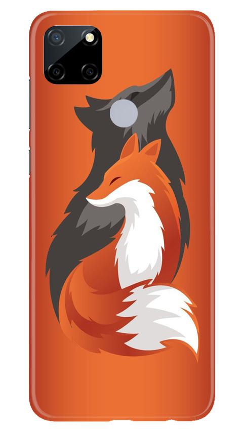 Wolf Mobile Back Case for Realme Narzo 30a (Design - 224) Wolf Case for Realme Narzo 30a (Design No. 224)