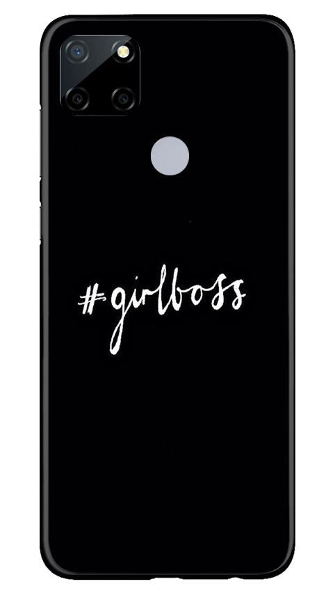 #GirlBoss Mobile Back Case for Realme Narzo 30a (Design - 266) #GirlBoss Case for Realme Narzo 30a (Design No. 266)