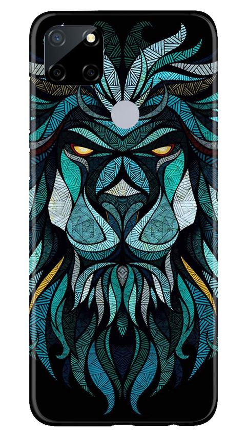 Lion Mobile Back Case for Realme C12 (Design - 314) Lion Mobile Back Case for Realme C12 (Design - 314)